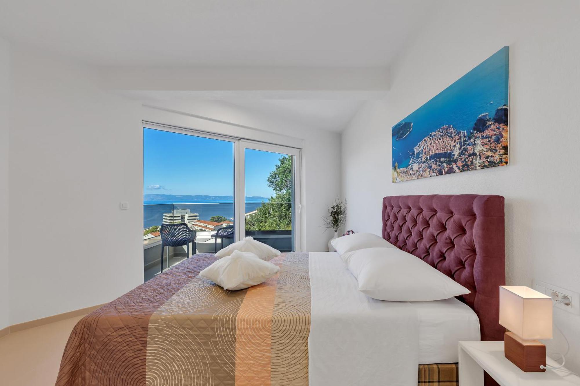 Golden Horizon Retreat Apartment Podgora Bagian luar foto
