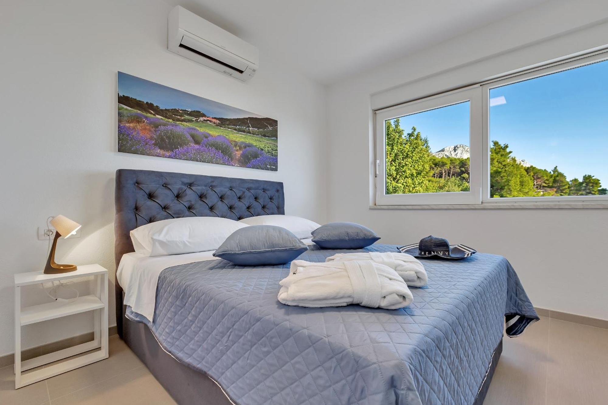 Golden Horizon Retreat Apartment Podgora Bagian luar foto