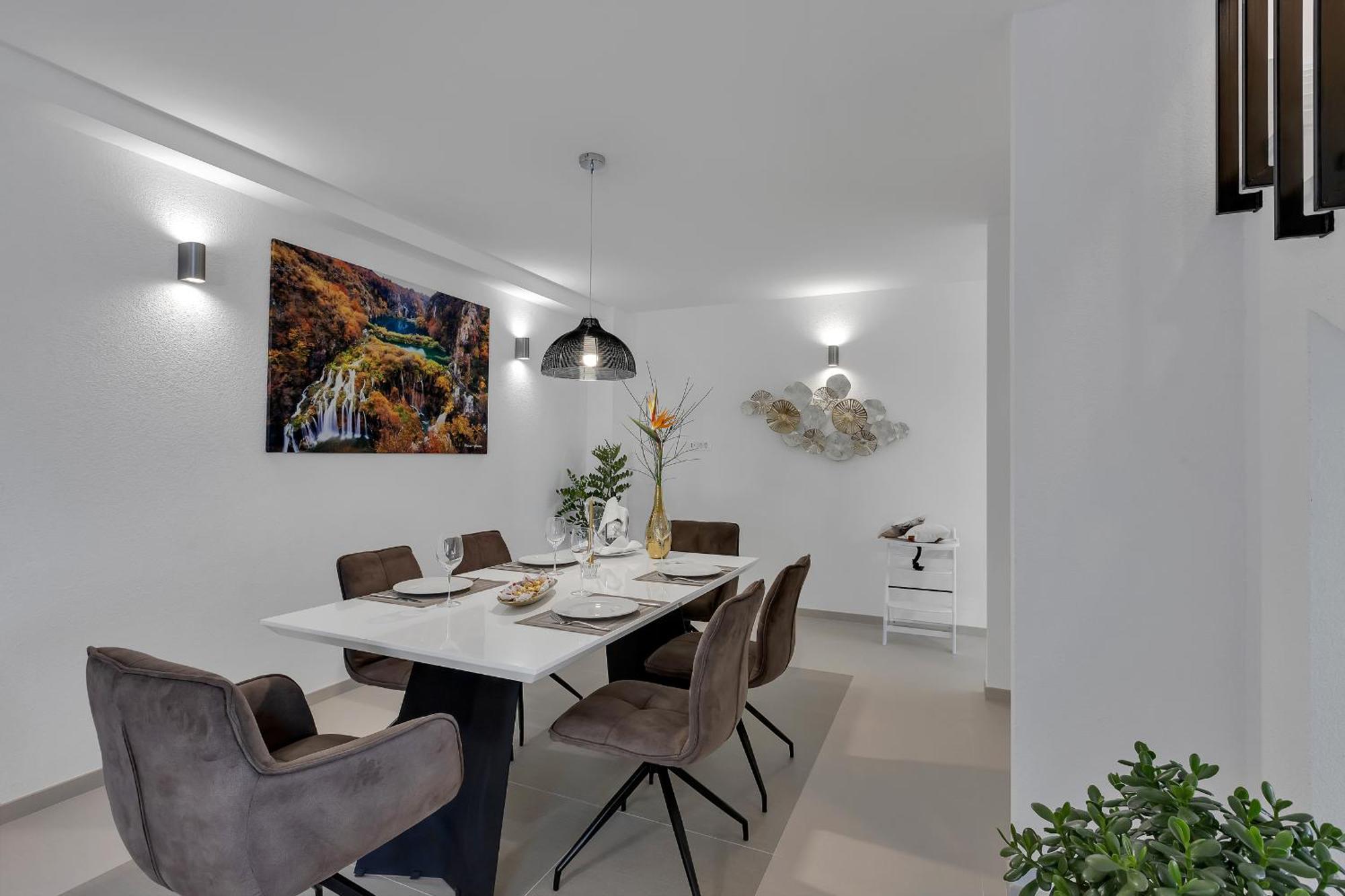 Golden Horizon Retreat Apartment Podgora Bagian luar foto