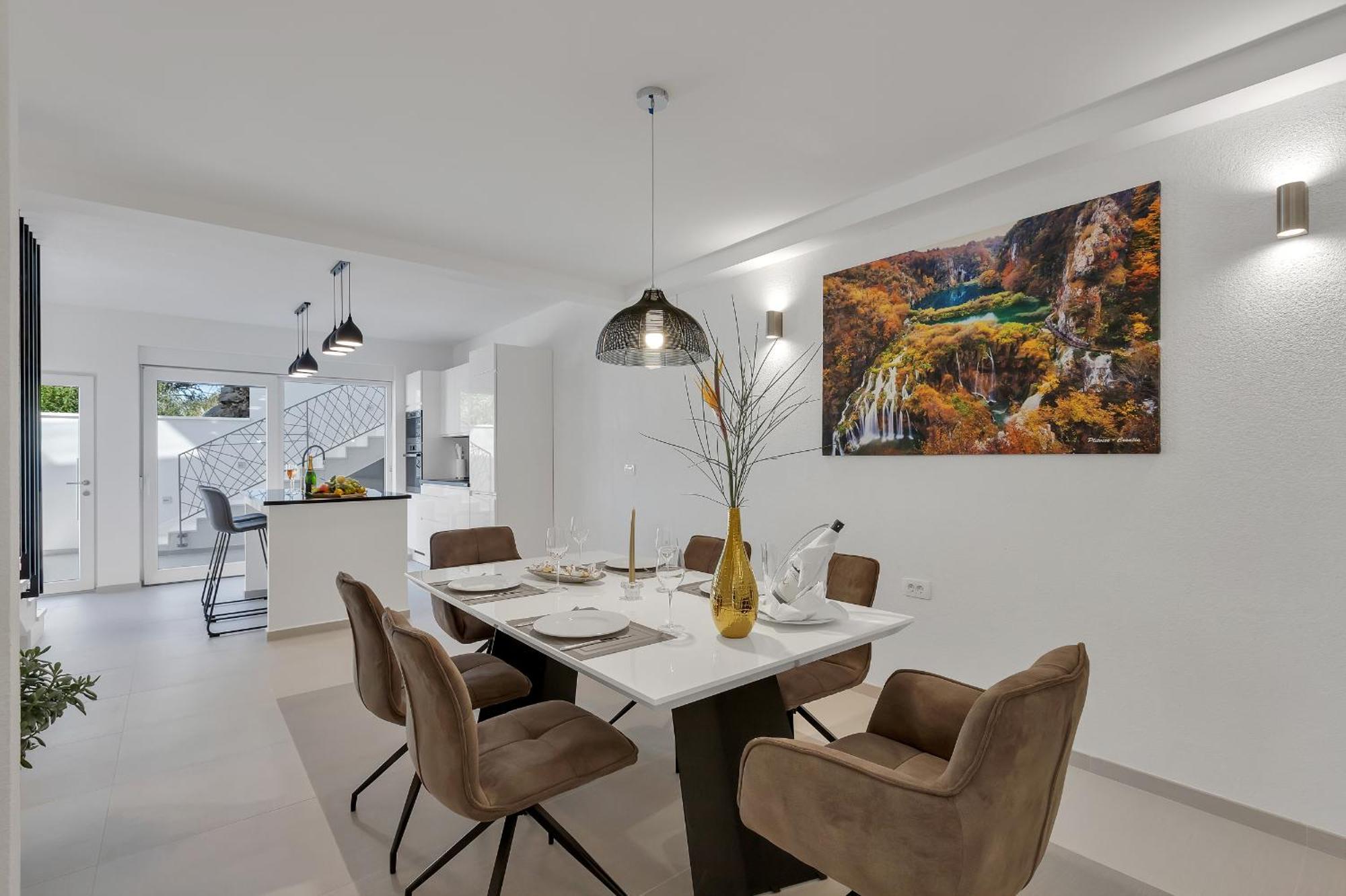 Golden Horizon Retreat Apartment Podgora Bagian luar foto